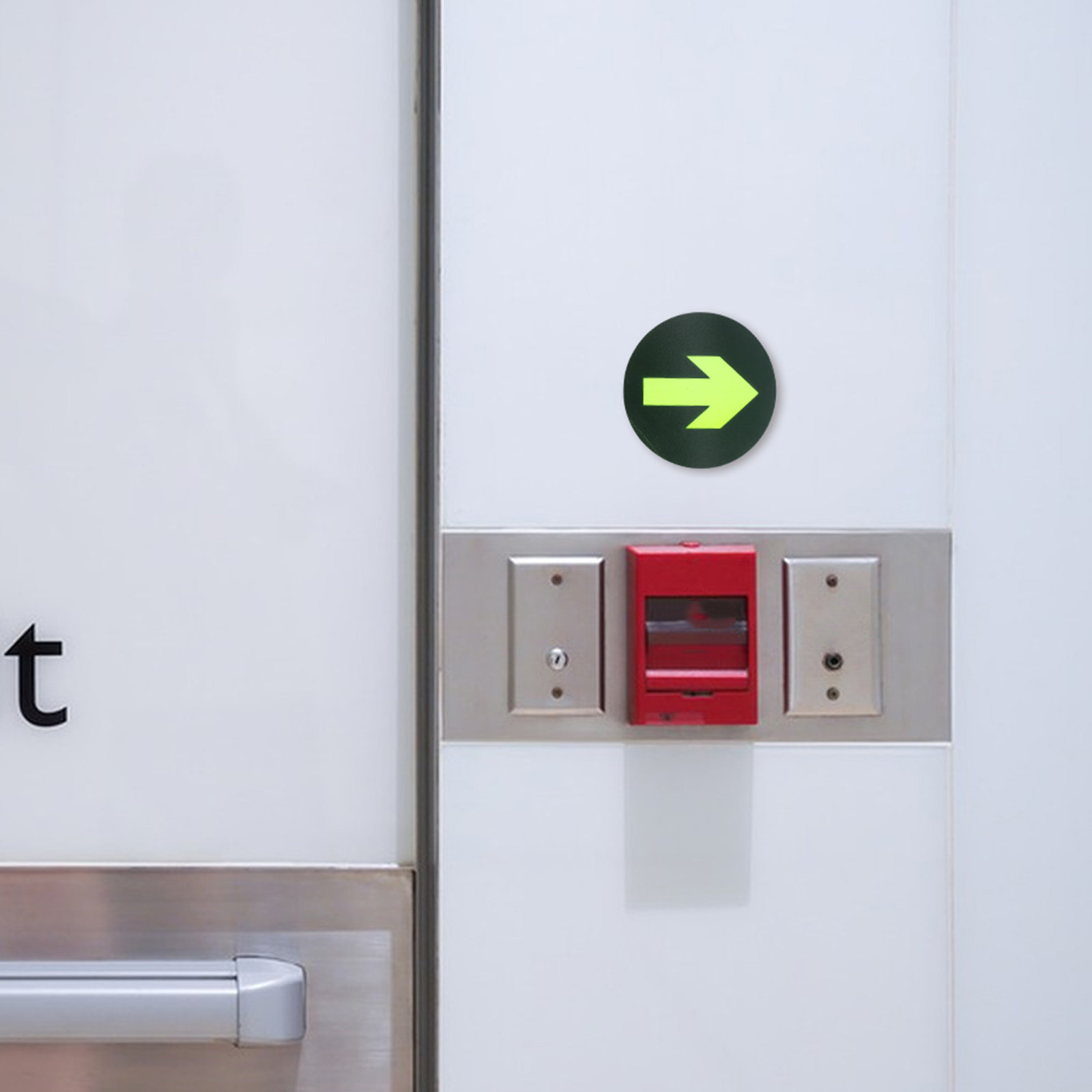 10Pcs Waterproof Night Visibil - Emergency Exit Sign 리뷰 및 가격