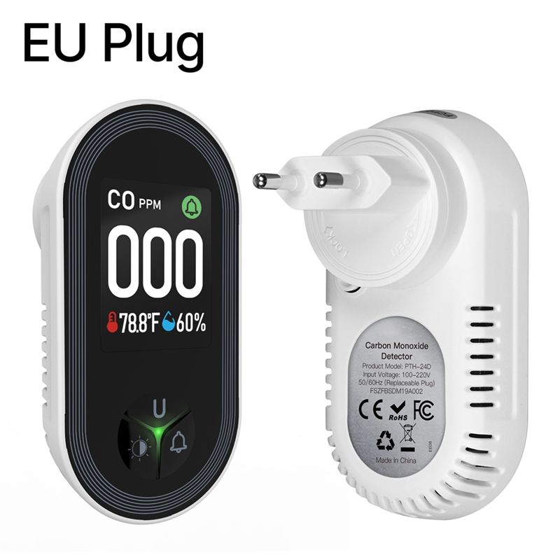 Built-In CO Monitor Alarm Soun - Co Detector Plug 리뷰 및 가격