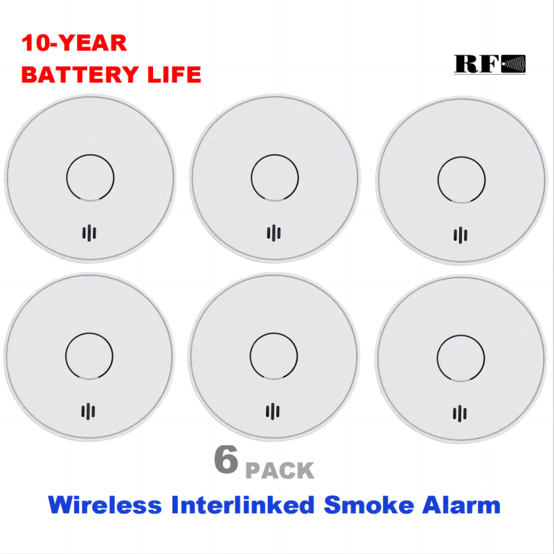 Wireless Interlinked Smoke Ala - Smoke Detector Interconnected 리뷰 및 가격