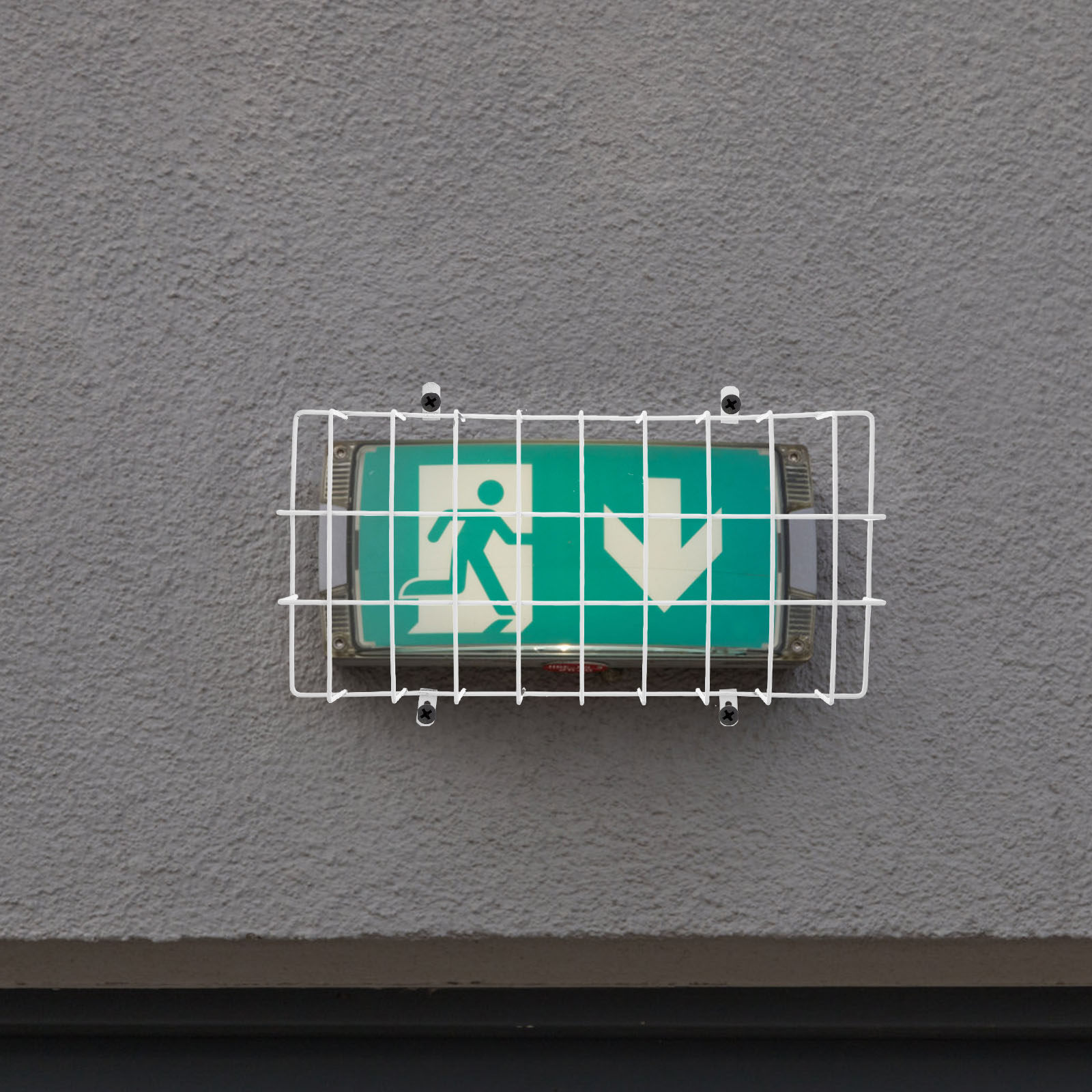 Emergency Light Metal Wire Gua - Emergency Exit Sign 리뷰 및 가격