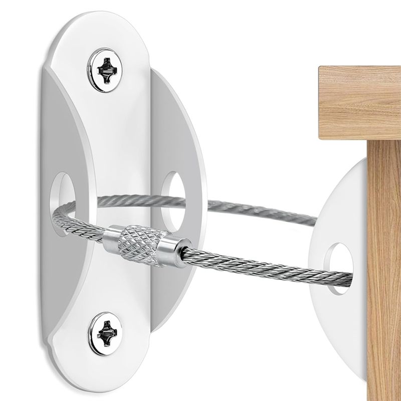 Anti Tip Furniture Anchors Ear - Earthquake Anchor Strap 리뷰 및 가격