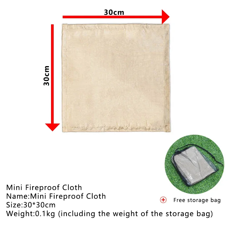 Outdoor Camping Fireproof Clot - Fire Blanket Kitchen 리뷰 및 가격