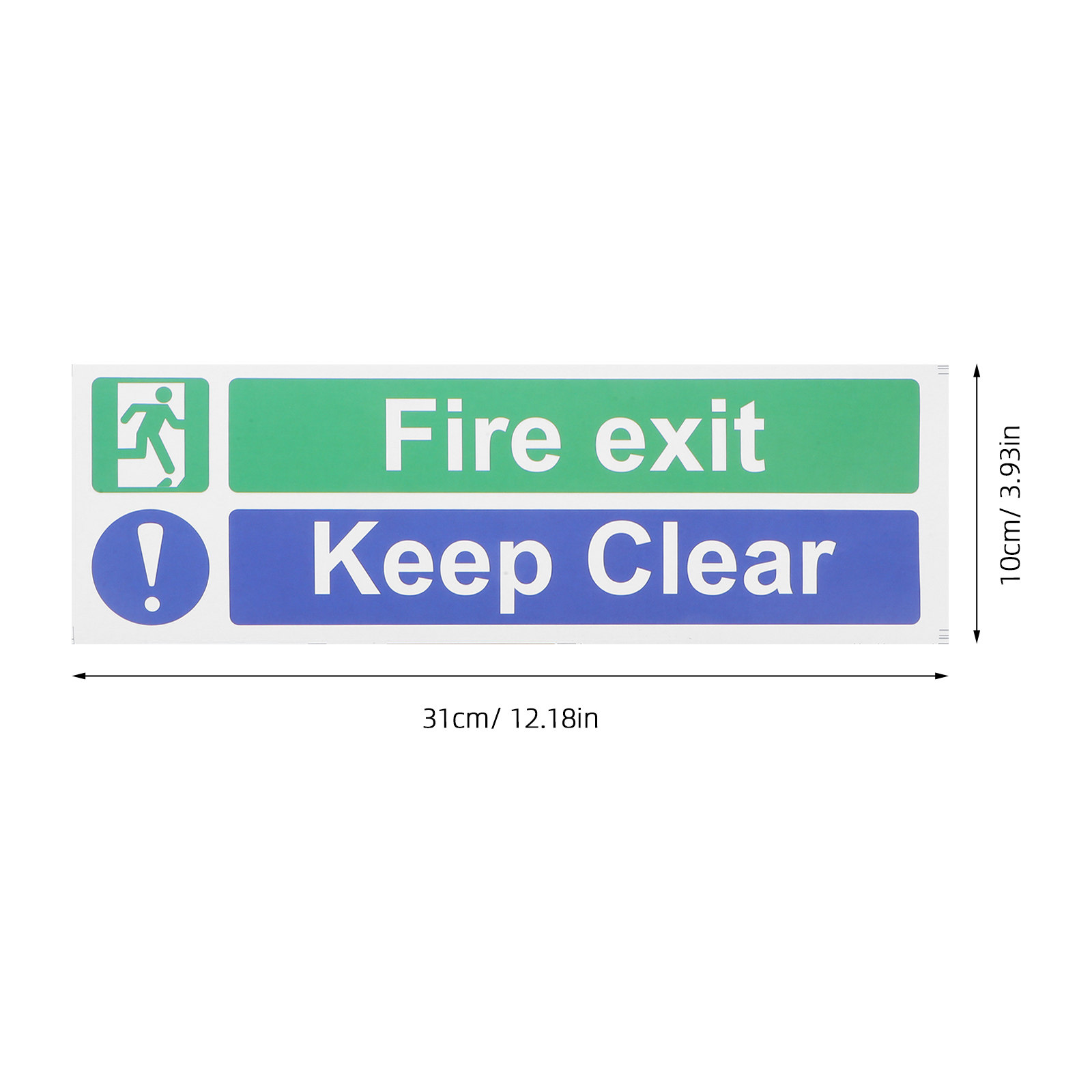 5Pcs Fire Exit Keep Clear Safe - Emergency Exit Sign 리뷰 및 가격