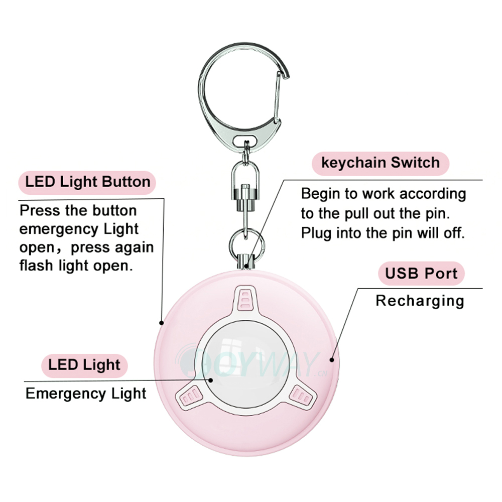 JOYWAY New Personal 130dB Sire - Personal Alarm Keychain 리뷰 및 가격