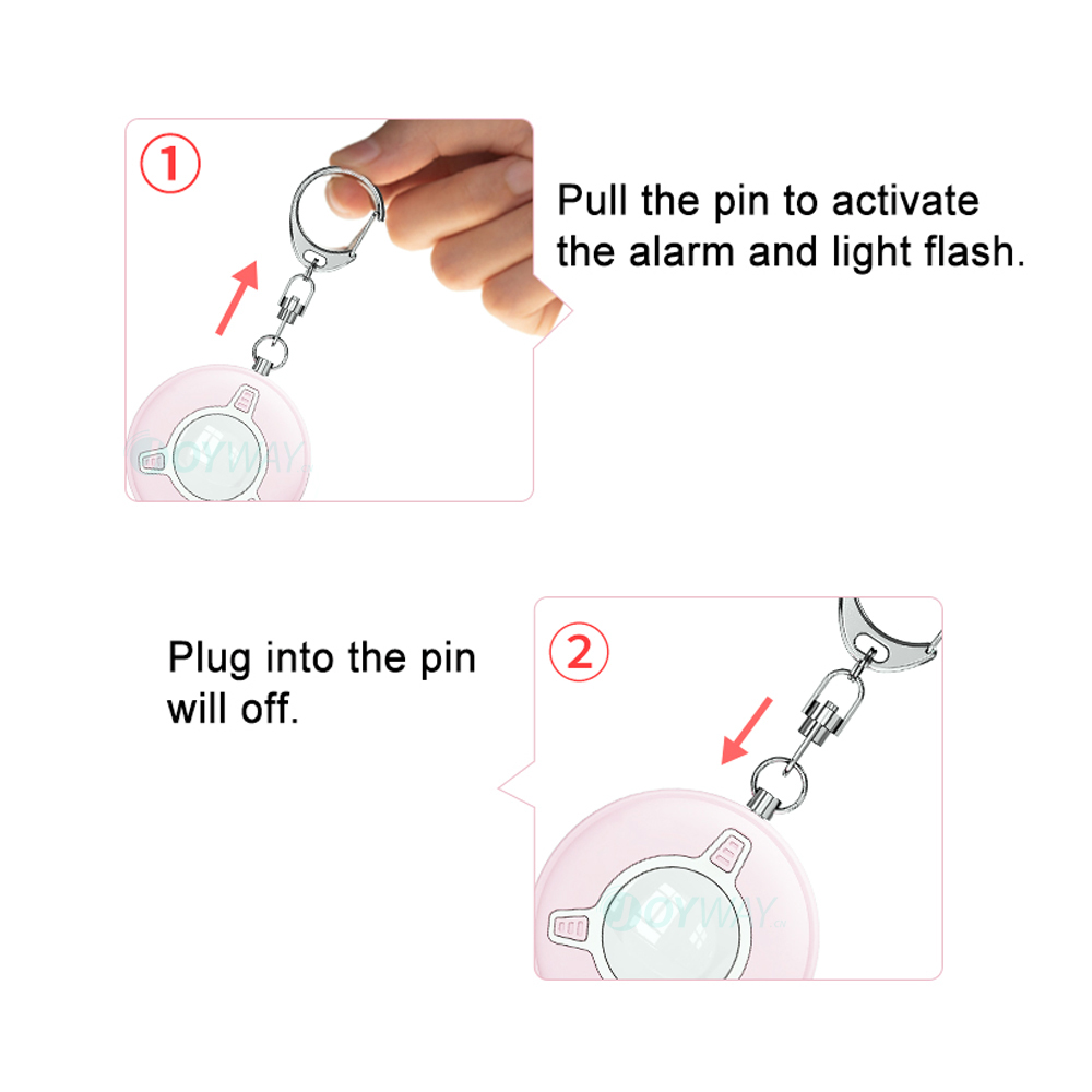 JOYWAY New Personal 130dB Sire - Personal Alarm Keychain 리뷰 및 가격