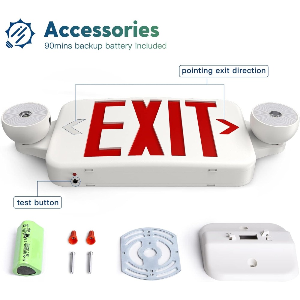 2 Pack Exit Sign with Emergenc - Emergency Exit Sign 리뷰 및 가격