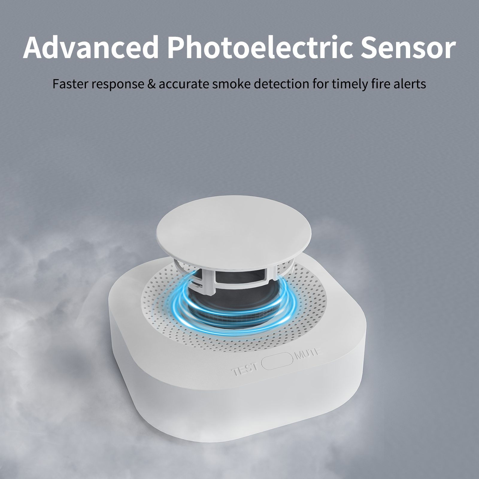 Tuya WiFi Smoke Detector 90dB  - Smoke Detector Interconnected 리뷰 및 가격