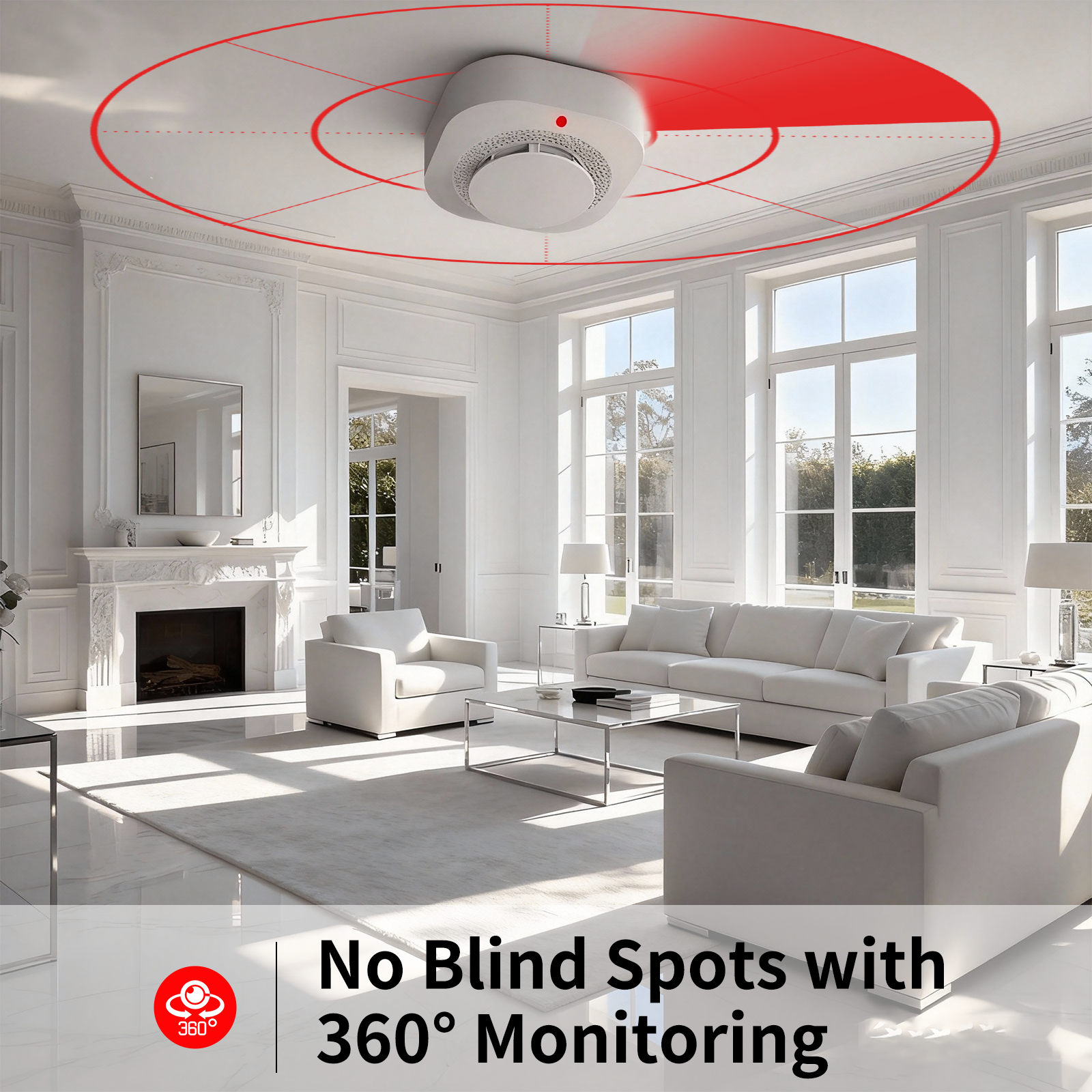 Tuya WiFi Smoke Detector 90dB  - Smoke Detector Interconnected 리뷰 및 가격
